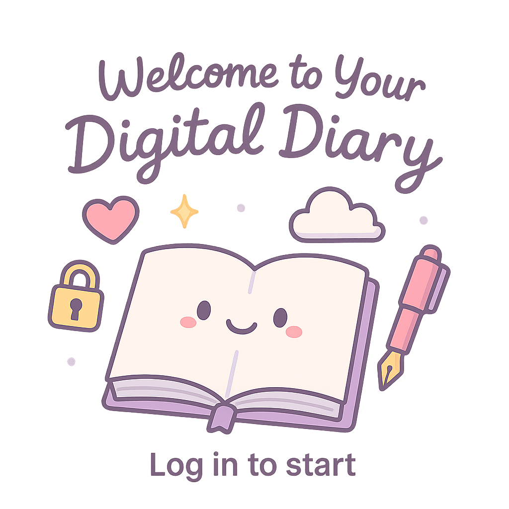 Welcome to your diary